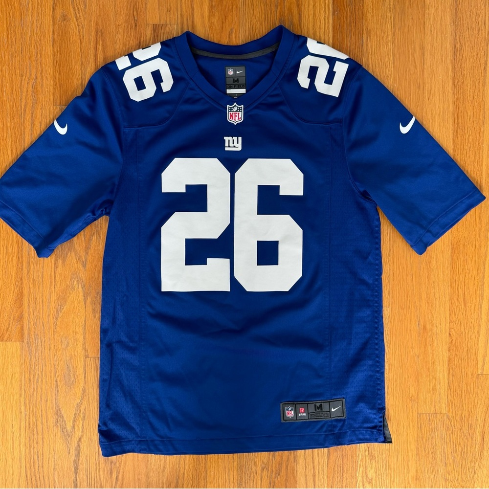 NY Giants Saqoun Barkley NFL/Nike Men’s Medium Jersey